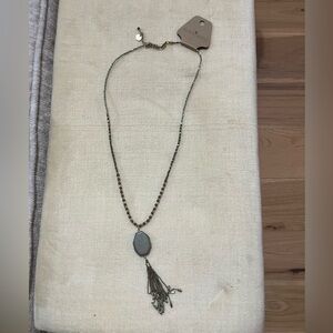 The skipping stone necklace